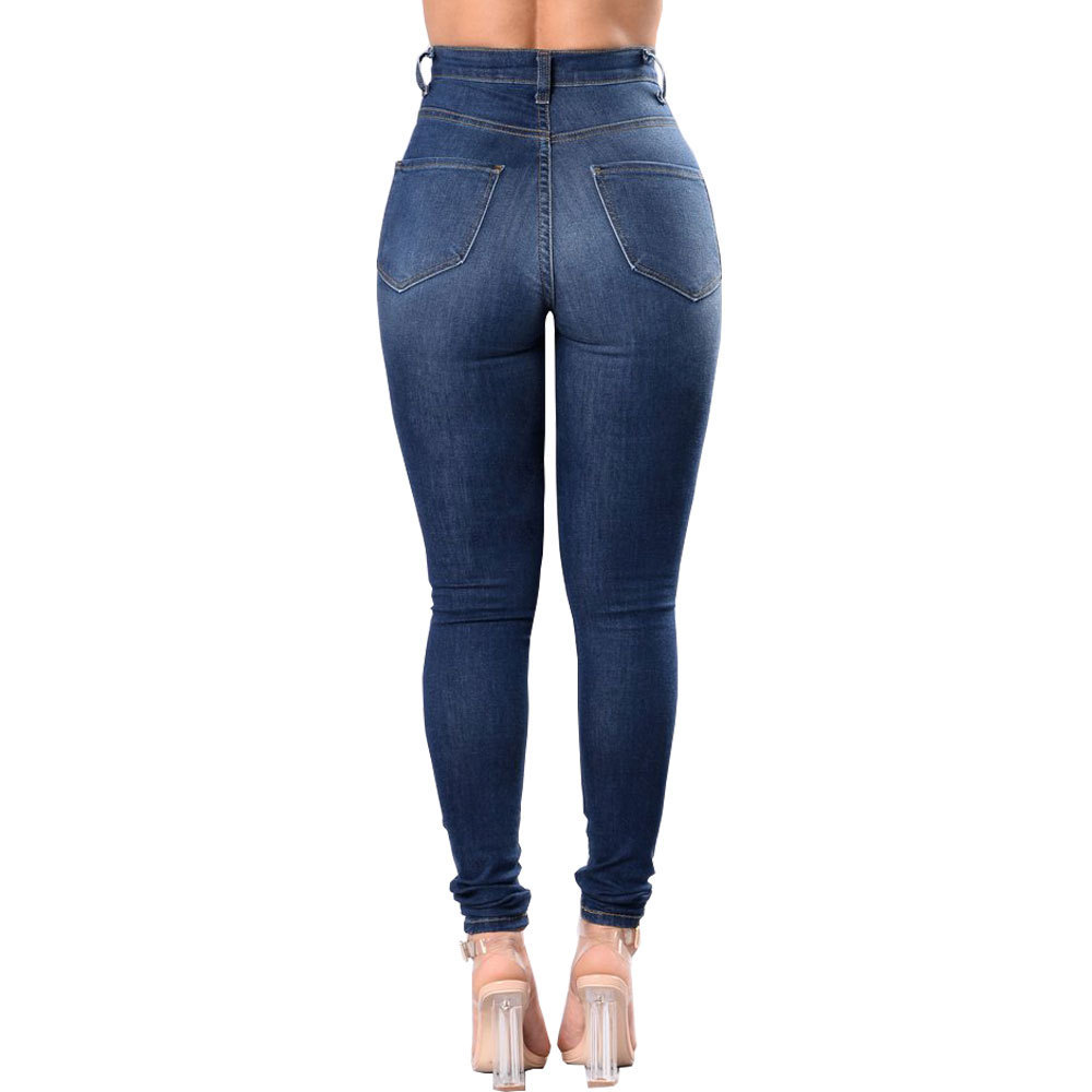 SZ60203 skinny jeans ripped